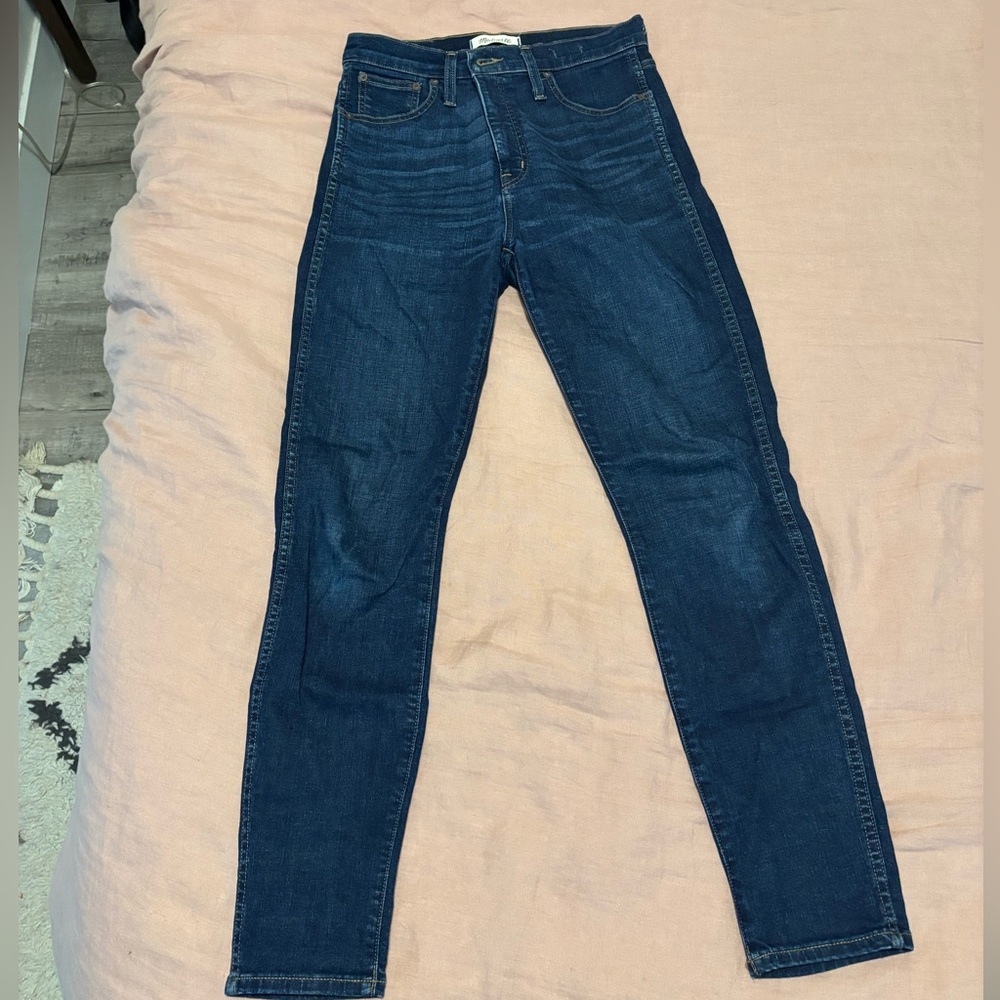 Madewell 10 Inch High Rise Skinny